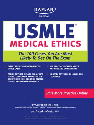 cover image of Kaplan Medical USMLE Medical Ethics
